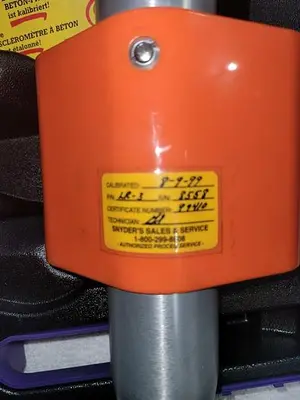 USED SCHMIDT-HAMMER CONCRETE HAMMER