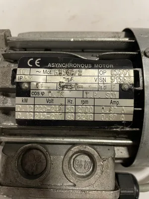 Sew-Eurodrive 0.12kW Gear Drive/Speed Reducer 3PH 7:1 w/ Shaft Encoder