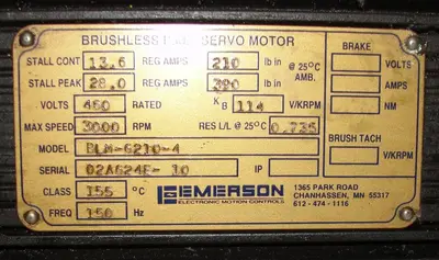 USED EMERSON BLM-6210-4