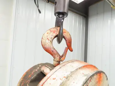 CM Cyclone 1 Ton 2000Lb Manual Chain Fall Hand Hoist 20' 10" Lift