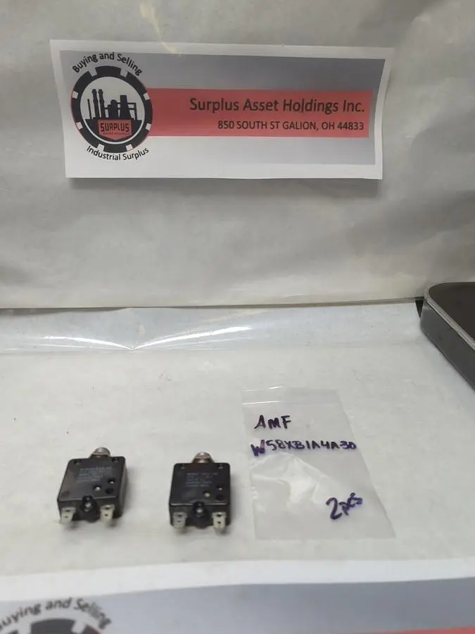 Used AMF W58XB1A4A-30 Circuit Breakers | Surplus Asset Holdings #1189469
