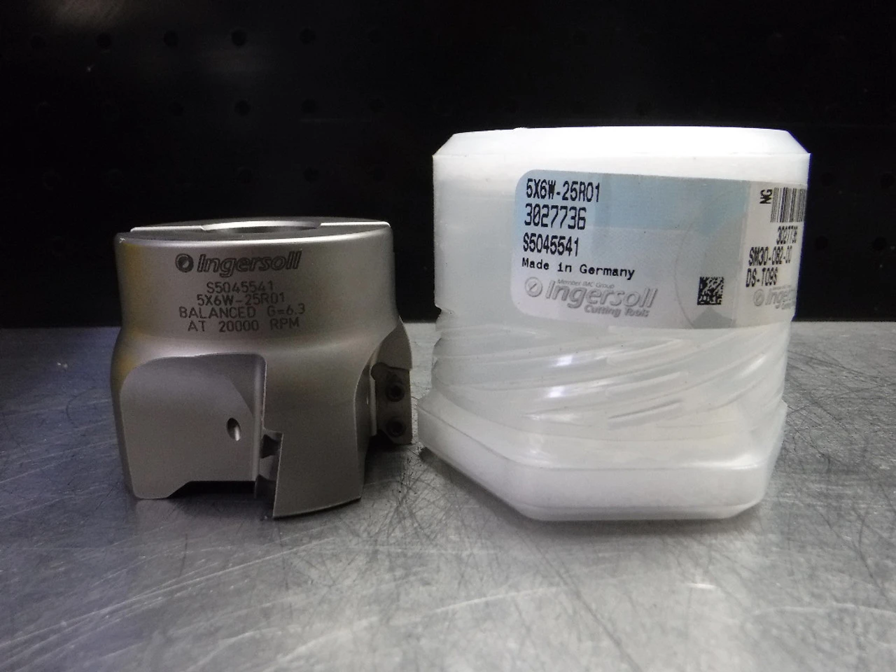Ingersoll RoughAir 2.5" Indexable Facemill 1" Arbor 5X6W-25R01 (LOC306)
