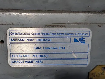 Hwacheon Manual Lathe Apprx. 20" 3-Jaw Chuck, Apprx. 76" distance between centers, , Apprx. 24-26"
