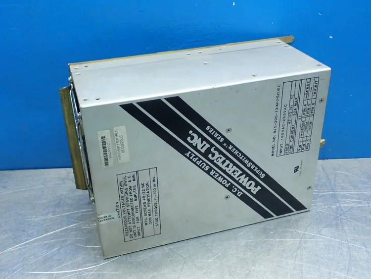 Used POWERTEC INC 9J530013AP2S1318C DC Power Supplies Ohio US | HGR 24 #1070186