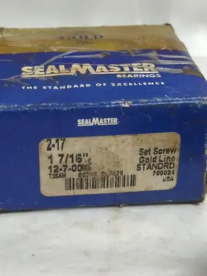 New | in-Stock SEALMASTER 2-17 Bearings | Surplus Asset Holdings #1201996