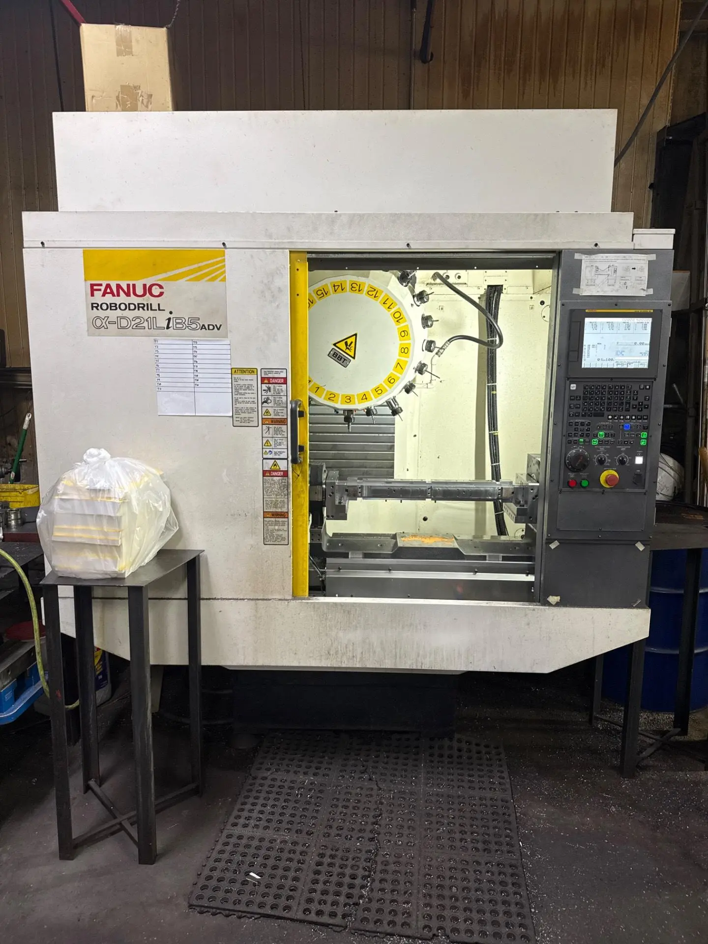 Used 2018 FANUC ROBODRILL Α-D21L B5 ADV Vertical Machining Centers Ohio US | Aucto #1308000