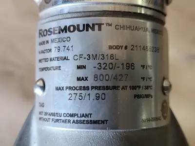 USED ROSEMOUNT 08800-5622-1011