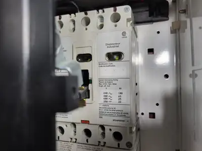 50A, 3 Pole, 600V Circuit Breaker HFD3050 Bucket for Freedom 2100 MCC Frame