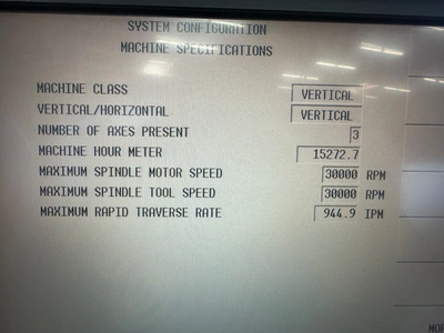 2013 HURCO VM10HSI MACHINING CENTERS, VERT., N/C & CNC | Wheeler Machinery Sales (18)
