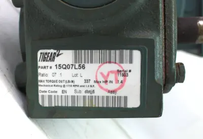USED BALDOR RELIANCE 15Q07L56