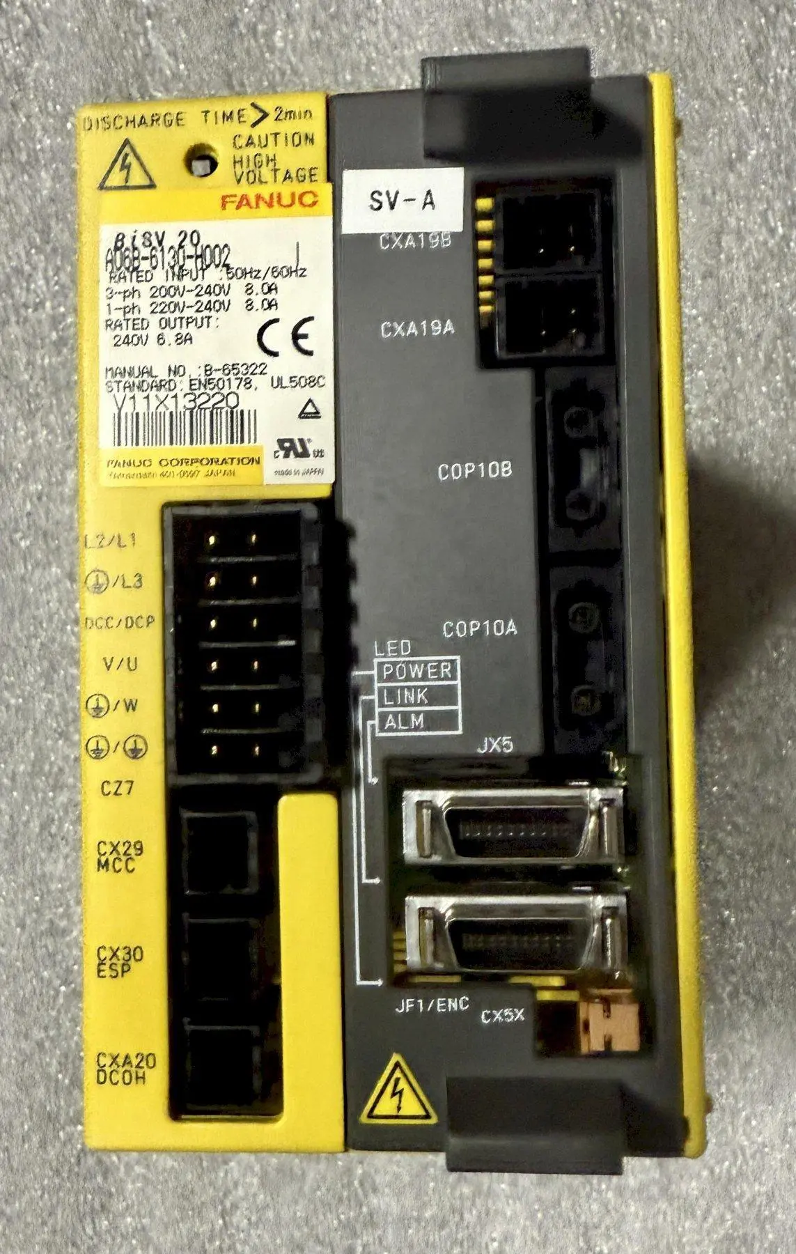 USED Fanuc A06B-6130-H002