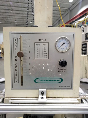 USED 1999 GREENERD PRESSES GREENERD HPB-5 PRESS