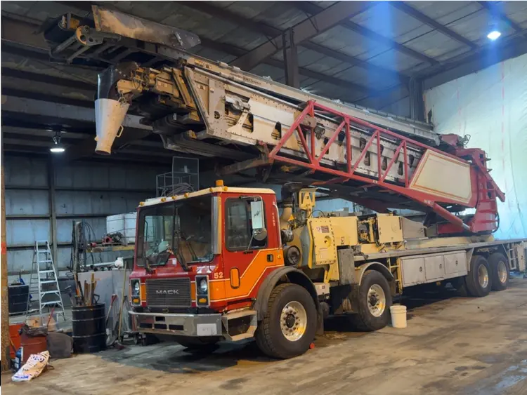 Used 2002 PUTZMEISTER TB130 Portable Conveyors Colorado US | Concrete Pump Depot #1393916