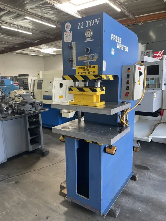 Used PRESSMASTER CFP-12 Hydraulic Presses California US | Wheeler Machinery Sales #1093770