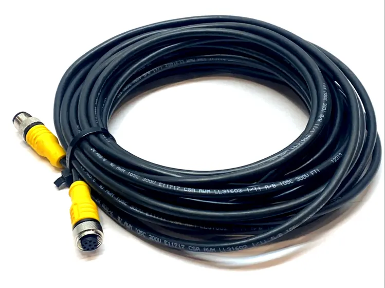 New | in-Stock Turck Shielded PVC Cordset 10m M12 8-Pin Eurofast Misc Electrical & Power Parts Michigan US | Maverick Industrial Sales #1400793