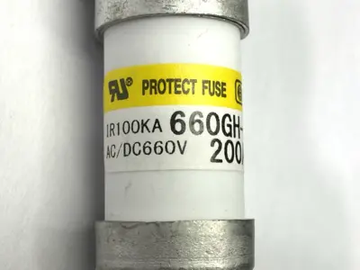 USED HINODE FAST ACTING FUSE 200A 660V AC/DV