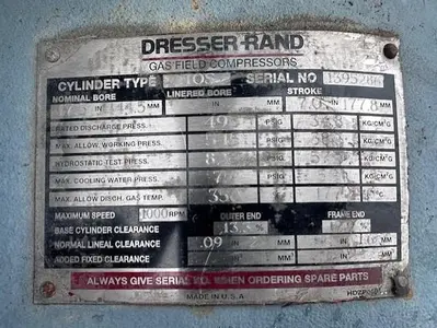 USED DRESSER RAND HOS