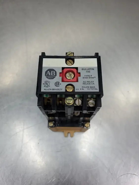 Used Allen-Bradley 700-P000A1 Ser B AC Relay Relays & Switches | Palmetto Automation #1156076