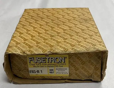 New | in-Stock FUSETRON FRS-R-1 Miscellaneous Equipment (Electrical & Power) | Surplus Asset Holdings #1189547