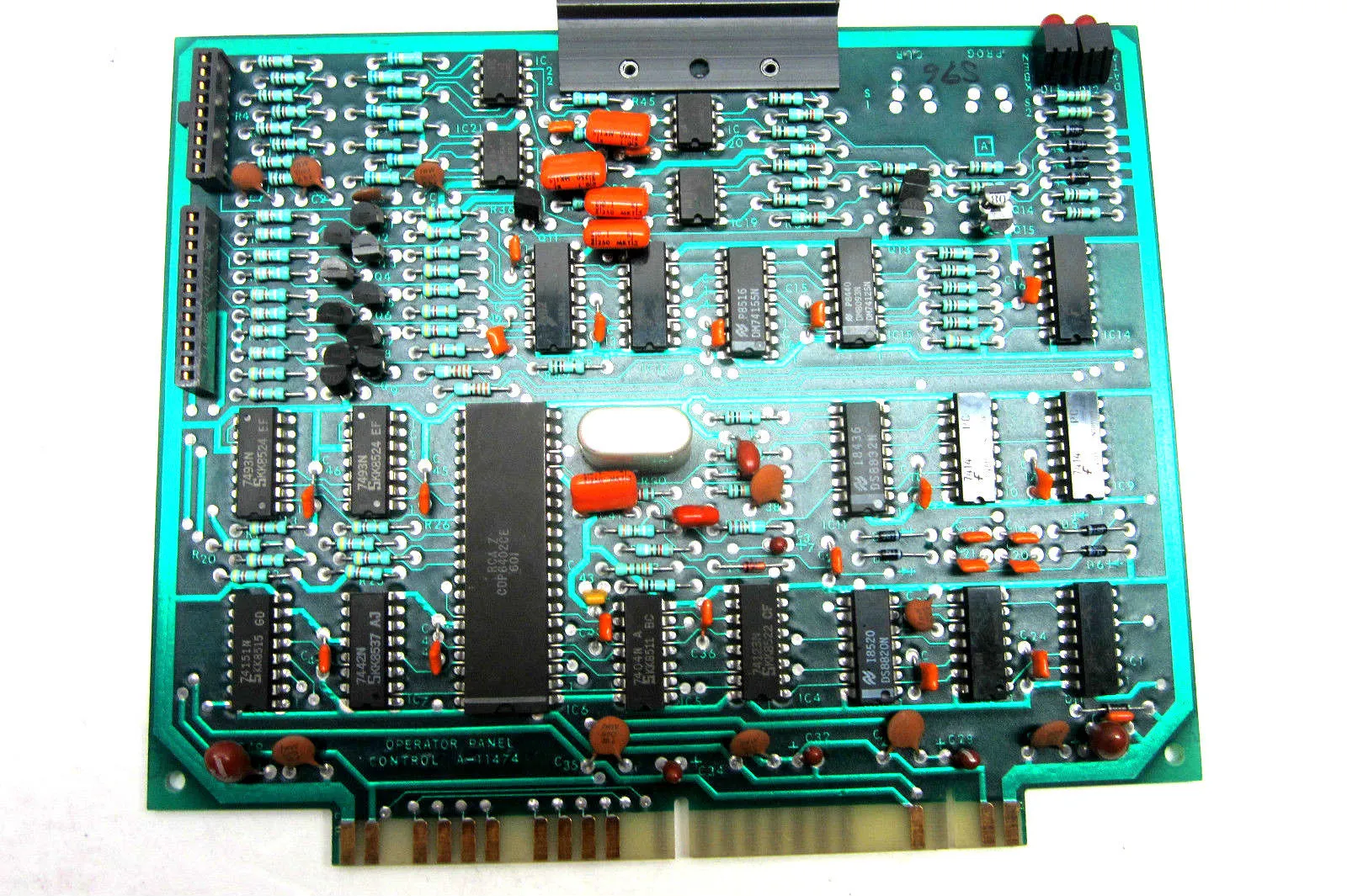 USED BARBER COLMAN A-11474 OPERATOR PANEL CONTROL A11474