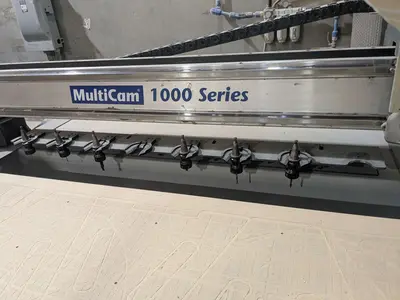 2013 MULTICAM 1000 SERIES Used 3 Axis CNC Routers | PlastiMach Corp (3)