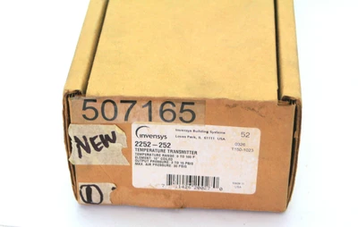 New | in-Stock Invensys 2252-252 Sensors California US | Davliegogo LLC #1706538