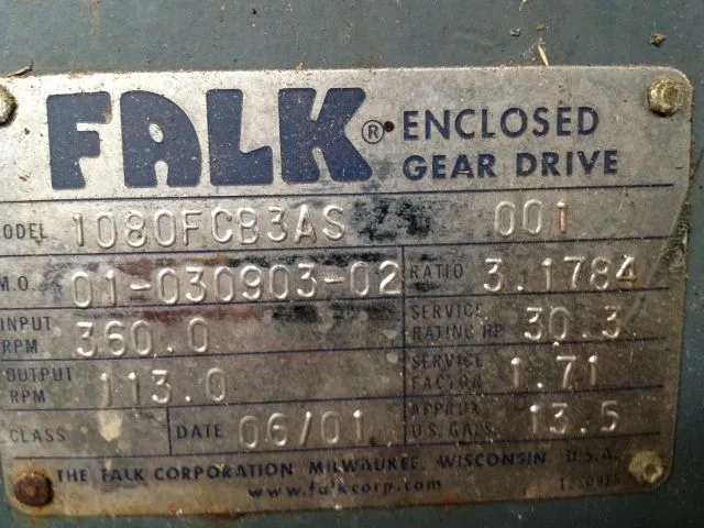 Used Falk 1080FCB3AS Gearboxes Minnesota US | Peak Machinery, Inc. #288935