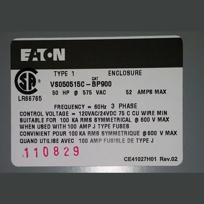 USED Eaton VS05015C-BP900