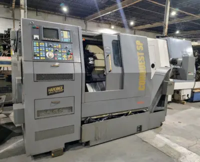 1990 HARDINGE CONQUEST SP CNC Lathes | Toolquip, Inc. (3)