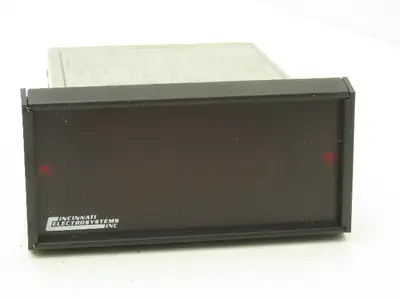Cincinnati 4161-4-24-N12-REV 4-Digit LED Panel Display 24VDC