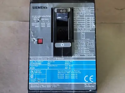 USED SIEMENS ED63B060