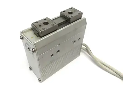 USED SMC BELT DRIVE 2-FINGER ELECTRIC GRIPPER 24V DC