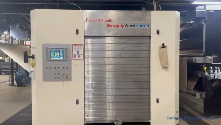 2004 MarquipWardUnited 110 Corrugator Components, Single Facer | Corrugated Machinery Brokers