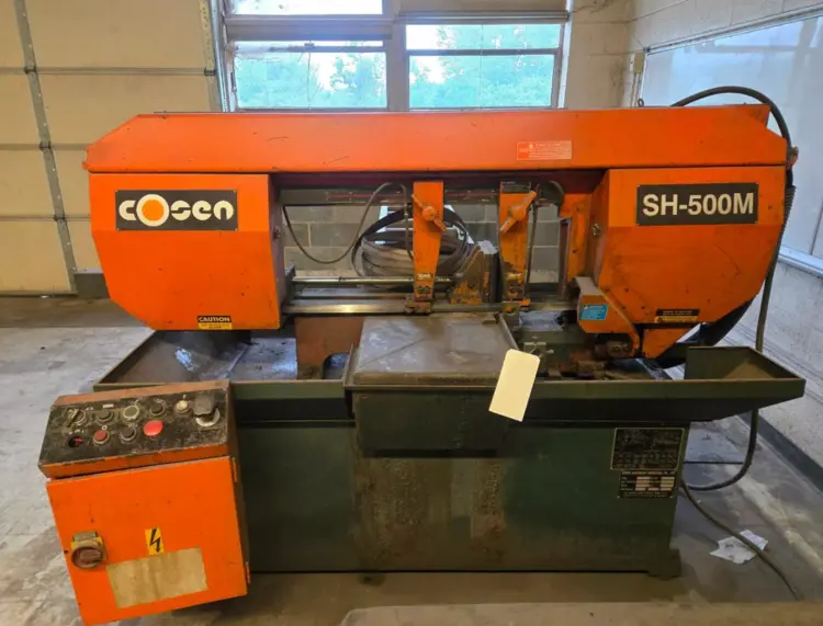 Used 2010 COSEN SH-500M Horizontal Band Saws California US | Machinery Network #1259646