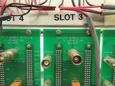 Slot Rack Backplane Assembly RL18959039D.MPC Doppler Bubble Detector RL18959039C