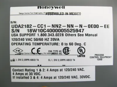 New | in-Stock Honeywell UDA2182-CC1-NN2-NN-N-0E00-EE Misc Electrical & Power Parts New Hampshire US | Bitter End Trading #1452991