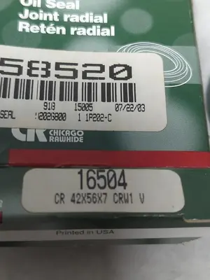 New | in-Stock CHICAGO RAWHIDE 16504 Pump & Valve Parts Ohio US | Surplus Asset Holdings #1239443