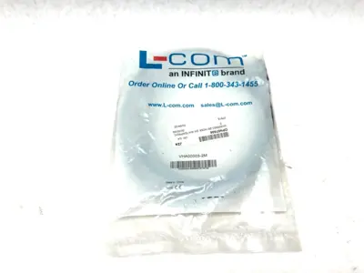 NEW L-COM MALE TO FEMALE HDMI WATERPROOF CABLE ASSEMBLY