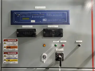 25kV 1200A 3ph Switchgear Unit w/ (2) Power Vac Breaker VB1 27.0-16-0