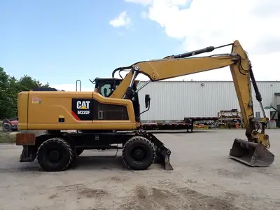 Used 2017 CATERPILLAR M320F Wheel Excavators Massachusetts US | Brookside Equipment Sales #1422124