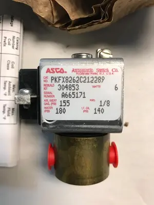 Used ASCO PKFX8262C212289 Solenoid Valves Ohio US | Surplus Asset Holdings #1234602