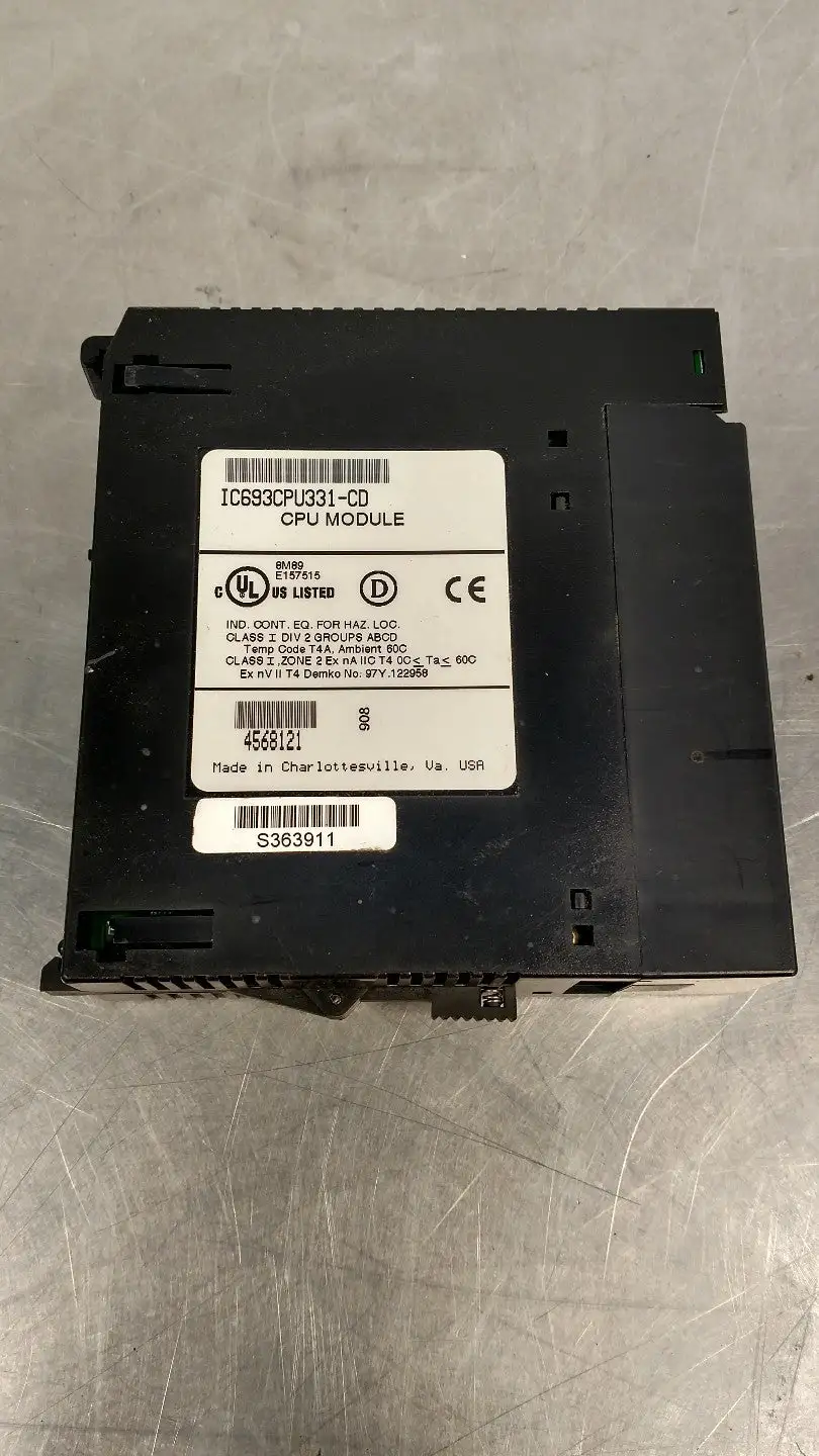 GE Fanuc IC693CPU331-CD CPU Module EW