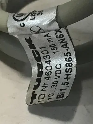 USED TURCK ELEKTRONIK BI15-HS865-AN6X