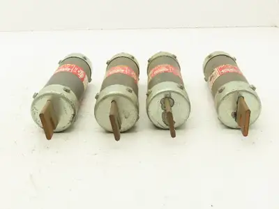Fusetron FRS-R-150 Bussmann Dual-Element Fuses Class RK5 600V Lot of 4