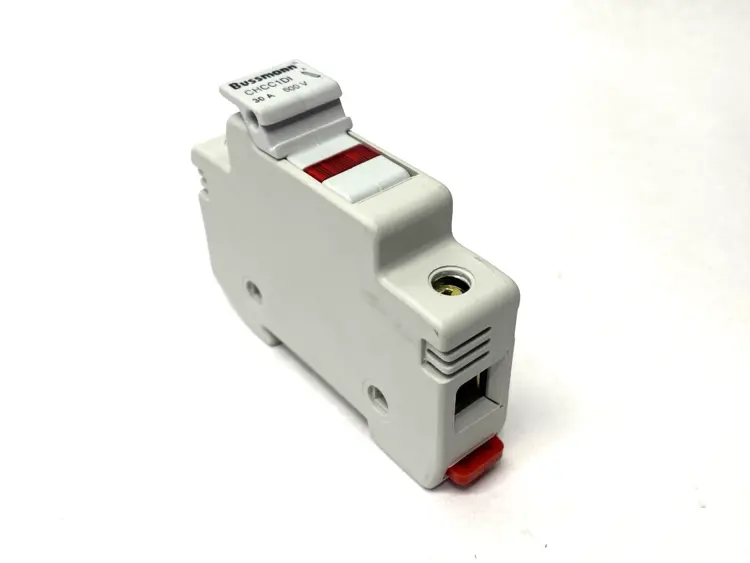 Used Bussmann Fuse Holder 1-Pole 600V 30A Fuse Accessories Michigan US | Maverick Industrial Sales #1398752