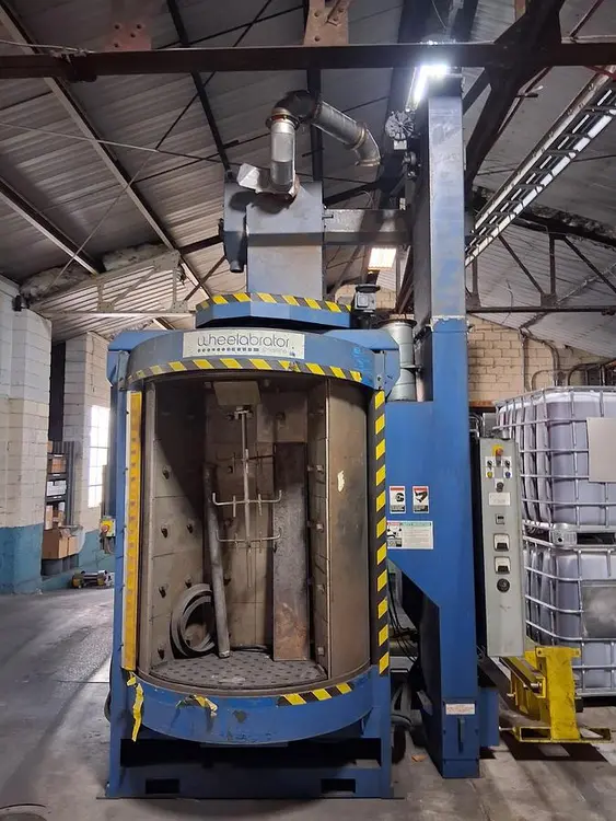 Used WHEELABRATOR SLH 2460 Spinner Hanger Shot Blaster Pennsylvania US | Shot Blasting Equipment #880282