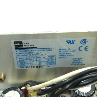 USED SOLA ELECTRIC SLT-12-31010-12T