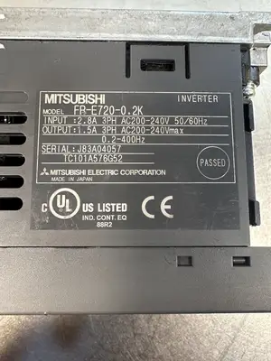 Mitsubishi FR-E720-0.2K Inverter Drive - (BIN-1.5.1)