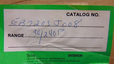 Taylor Scientific Instruments EB7203J008 Thermometer 30-240°F New NIB