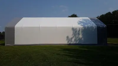 NEW 30X60X20 DOUBLE TRUSS STORAGE BUILDING